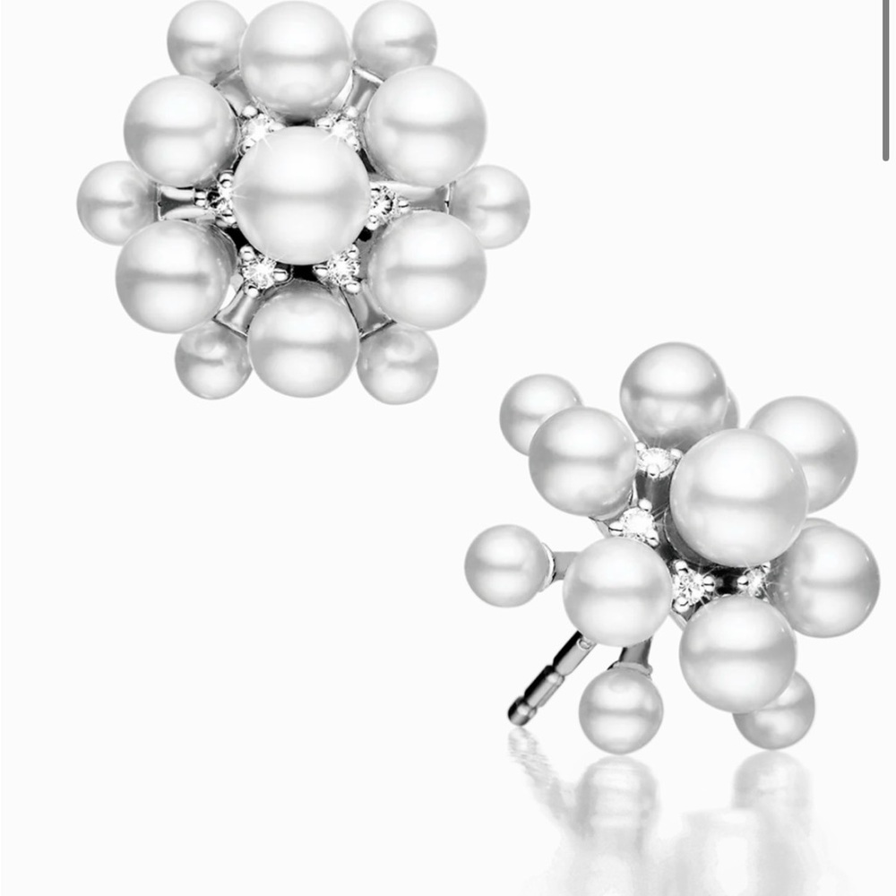 Paul Morelli Pearl Cluster Earrings
